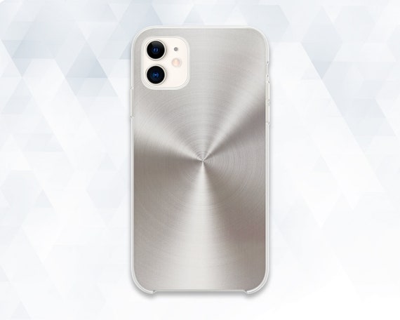 Metal iPhone Case Minimal Men iPhone 11 Pro XR X 8 Plus 7