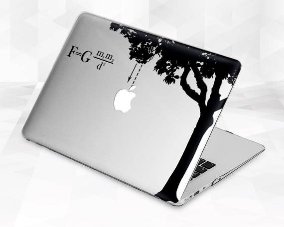 Science MacBook Case Tree Clear MacBook Pro 13 Inch 2018 Air 13 Pro 15 Men Boys MacBook 12 Inch Teacher Newton s Law Physics Formula Nerd Etsy UK