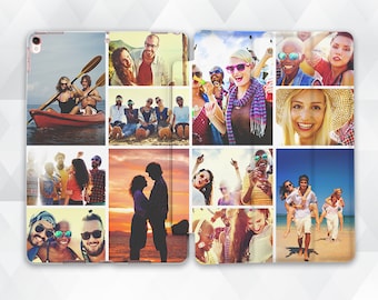 Funda personalizada para iPad Photo Collage iPad 10.2 9.7 Pro 11 10.5 12.9 Air 5 Mini 6 Diseño único personalizado Foto personalizable Personalizar cubierta