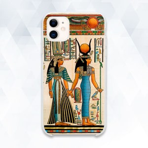 Egypt iPhone case Vintage Art iPhone 13 Pro 12 11 XR Egyptian case Galaxy s22 Pixel 6 Aesthetic Women Painting Antique Africa Trendy cover