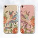 Dragon iPhone case Japanese Vintage iPhone XR Xs 8 7 Girl Men case for Samsung Galaxy s10 Plus Pixel 3a XL Cute Flowers Couple Floral cover