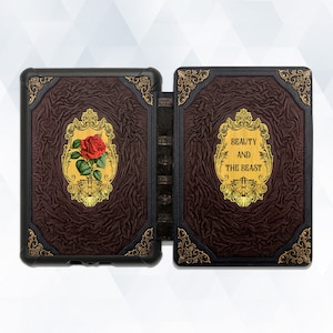 Book Kindle case Vintage Aesthetic Kindle 10th generation 2019 Kindle Paperwhite 10th generation Kindle 6&quot; Beauty and the Beast Book cover