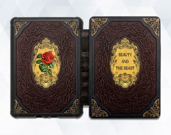 Book Kindle case Vintage Aesthetic Kindle 10th generation 2019 Kindle Paperwhite 10th generation Kindle 6" Beauty and the Beast Book cover