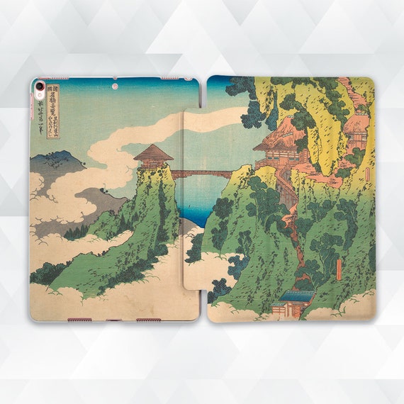 Japan iPad Case Japanese Painting iPad Air 5 iPad 10th Pro 12.9 11