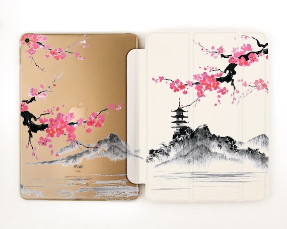Japan iPad Case 9.7 6th Gen Floral Girl iPad Pro 11 10.5