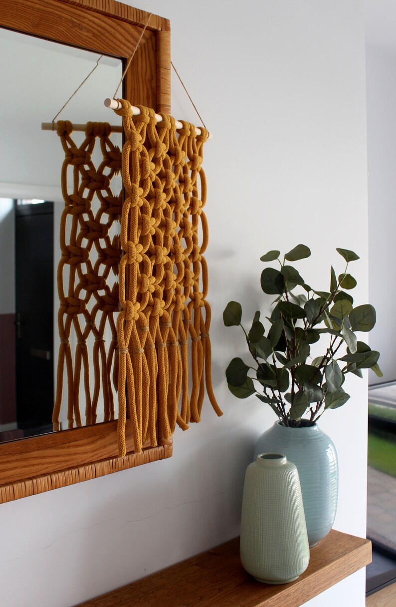 Macrame Wall hangingChunky MacrameMacrame wall decorWall artWall decorationsFiber art
