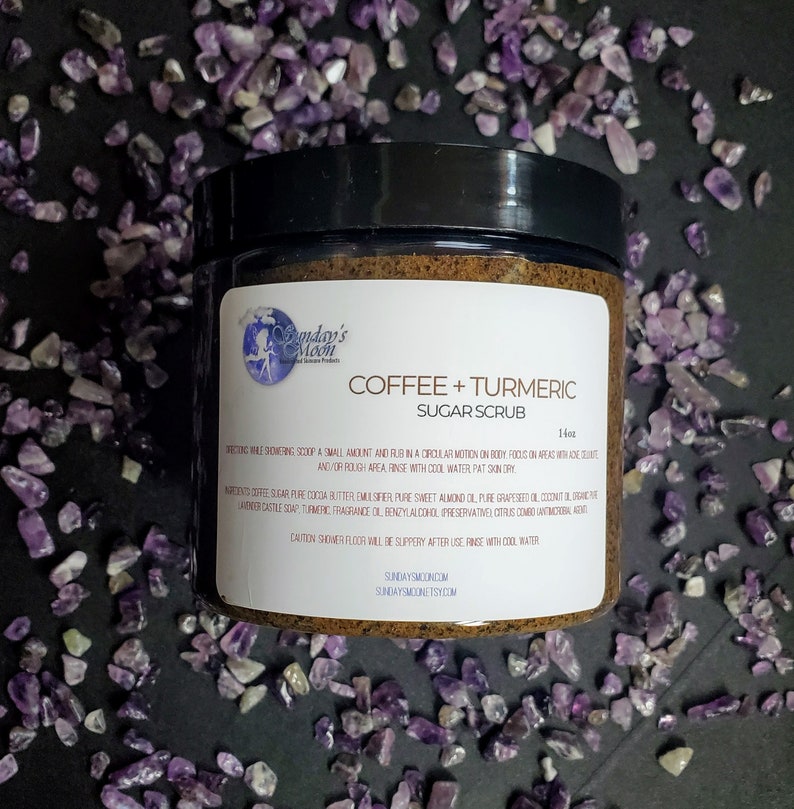 Coffee Turmeric Body Scrub. Etsy