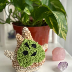 Crochet Makar/Korok PATTERN ONLY Zelda Plush DIY/Handmade/Knit/Crochet Gamer Gifts image 2