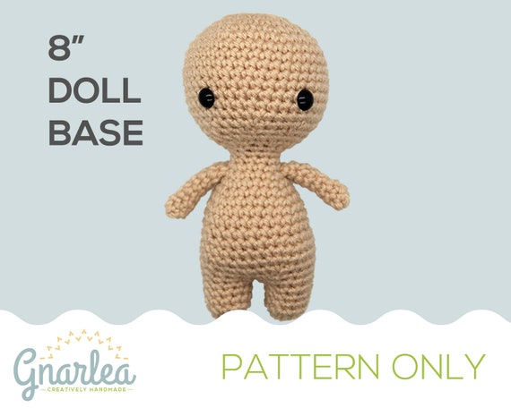 crochet chibi doll pattern