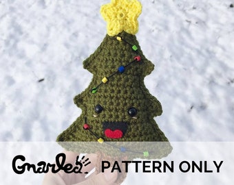 PATTERN ONLY Crochet Christmas Tree - Happy Little Holiday Tree Crochet Pattern