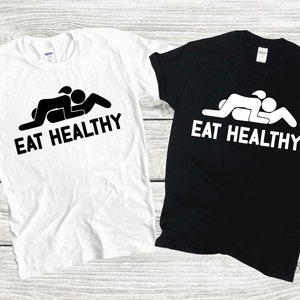 Eat Healthy Adult Tee