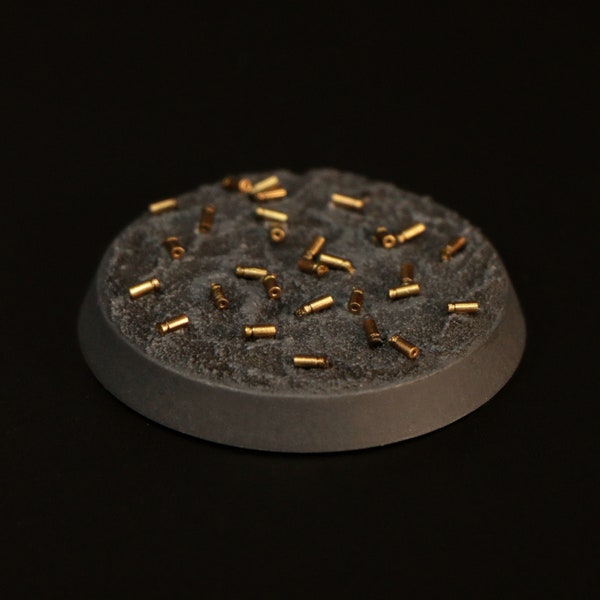 240 bullet casings or unfired rounds for miniature basing (32mm scale)