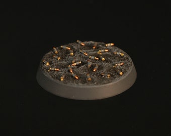 240 bolt casings or unfired bolt rounds for miniature basing (32mm scale)