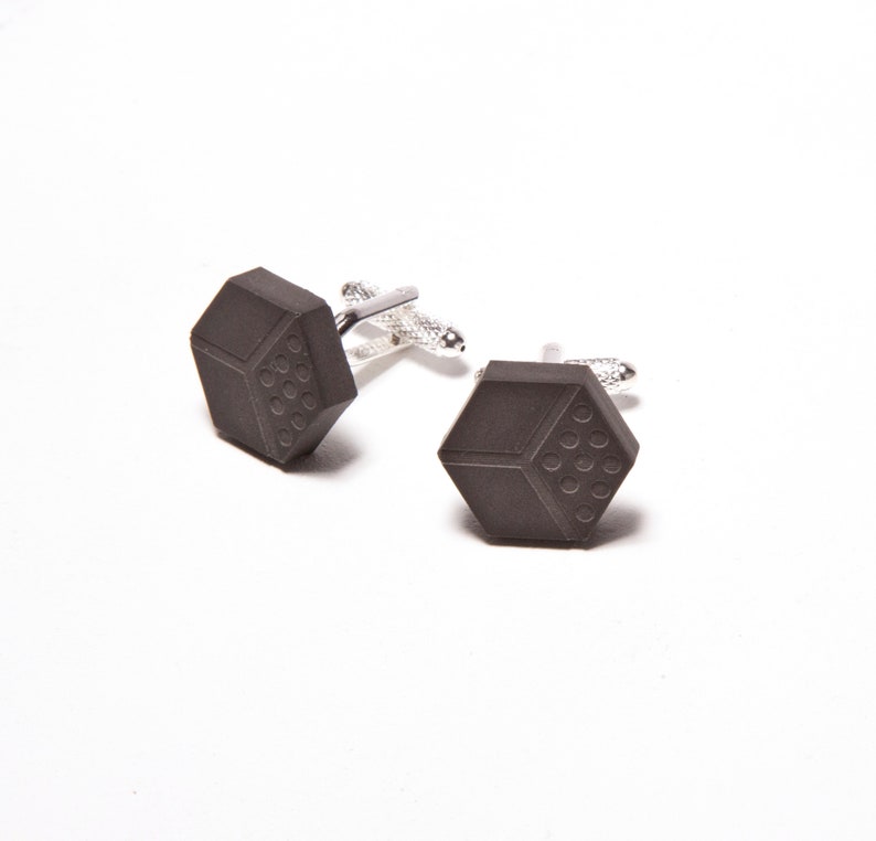 Concrete Cuff Links Cufflinks mens jewelry groomsmen gift Mens wedding jewelry Concrete cufflinks Elegant Outfit Concrete
