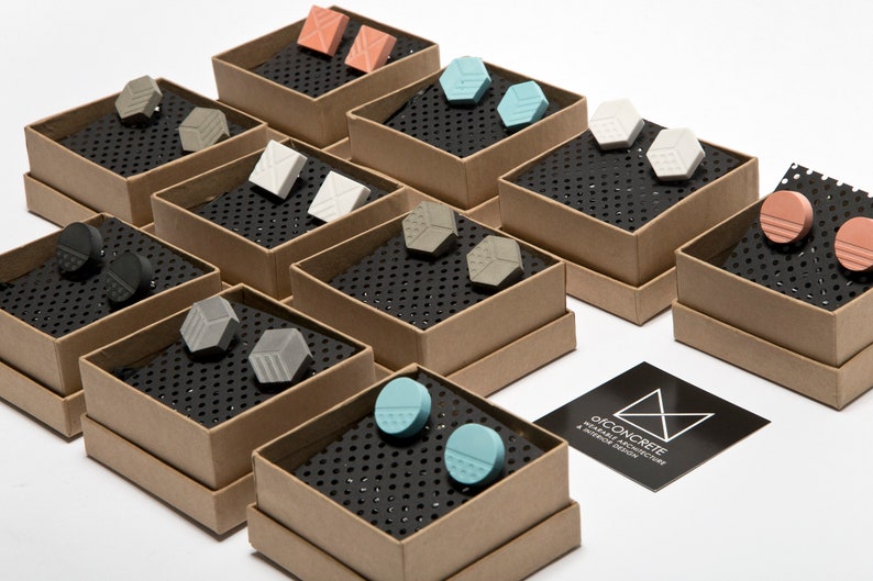 Concrete Cuff Links Cufflinks mens jewelry groomsmen gift Mens wedding jewelry Concrete cufflinks Elegant Outfit Concrete