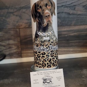 German Shorthaired Pointer Mom 20oz Insulated Tumbler, GSP, GSP Mom, Pointer Mom, Bird Dog