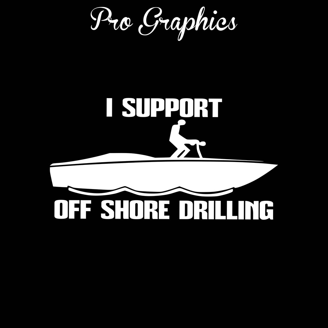 Funny Boat Decal Offshore Drilling Decal Decal For Boat Etsy