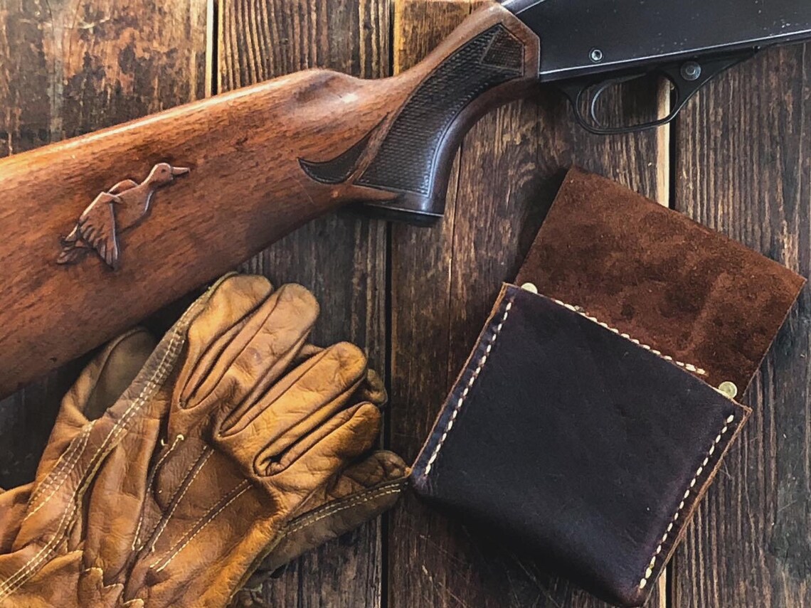 Made to Order Leather Trap Shooting Hip Pouches/leather Etsy Australia