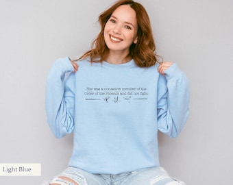 Manacled Sweatshirt | Dramione Fanfic Merch | Order of the Phoenix Sweater | Bookish Crewneck | Dark Academia Sweatshirt
