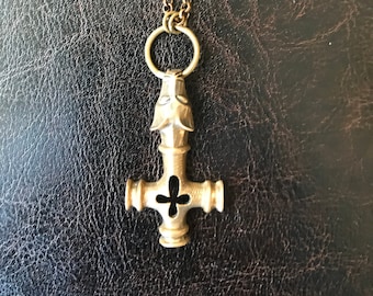 Bronce SIGMUND ESPELAND Collar colgante Tors Hammer, Vintage "SE Snorre Bronse", Copia de joyería vikinga, Vikingo celta, Noruega