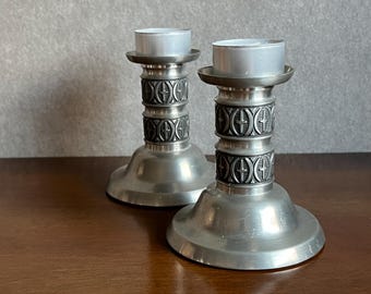 Vintage Askvoll Brug Støpt Tinn Small Handmade Pewter Tomling Bowl