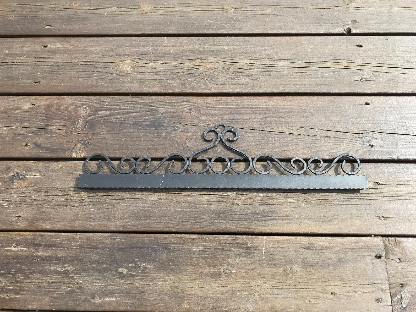 Handmade Black Metal Tapestry Hanger Scandinavian Home Decor Etsy UK