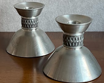 Vintage Askvoll Brug Støpt Tinn Small Handmade Pewter Tomling Bowl