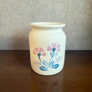 Decorative Flower Vase,  Hand Painted, Porcelain, Sweden