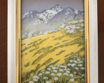 Vintage Norwegian Porsgrund Porcelain Art Tile Design by Jan Harr