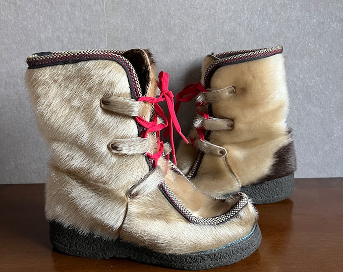 Travois Tipi Berry Polar Winter Boots