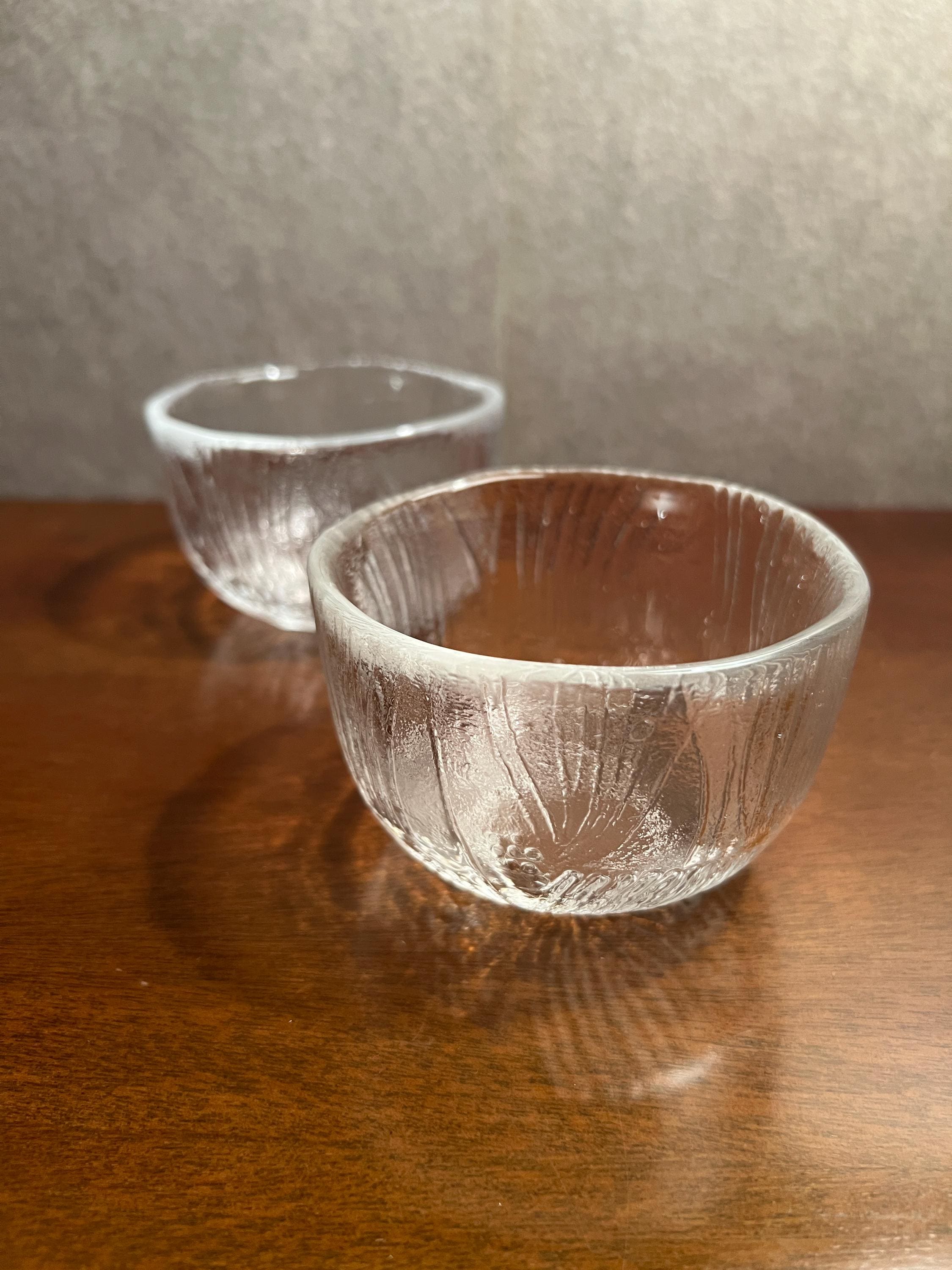 希少】オレフォス ヴィンテージ ガラスボウル スウェーデン 3点