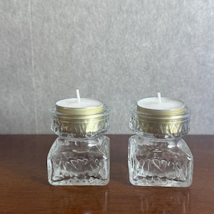 Pair of Candleholders,  Small Flower Vases, European Home and Living