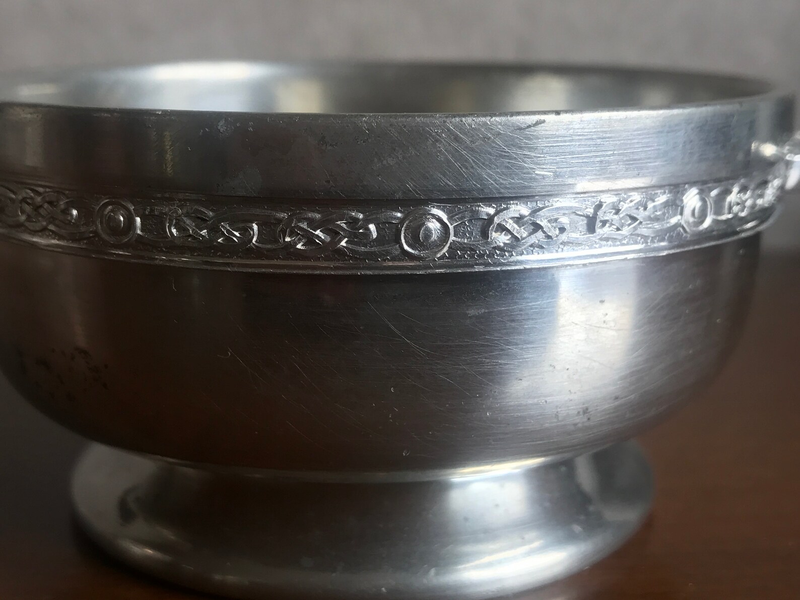 Scottish Quaich Scottish Piper Pewter Traditional Scottish Etsy