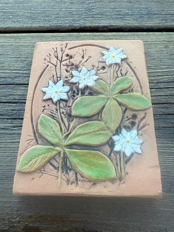 jie gantofta ￼陶器人形￼花をもつ婦人 スウェーデン ヴィンテージ 花