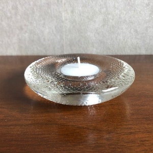 Vintage Iittala Nappi Candle Holder Finland Designer Markku Salo
