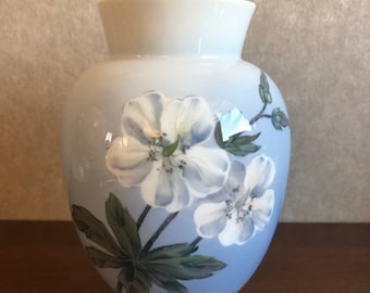Vintage Royal Copenhagen Blue Butterfly Bud Vase 2688/42A Hand