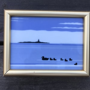 Vintage Art Tile, Limited Edition Series Exclusively  for Statoil, Bamble Norway,  Porsgrund Porcelain, Norway