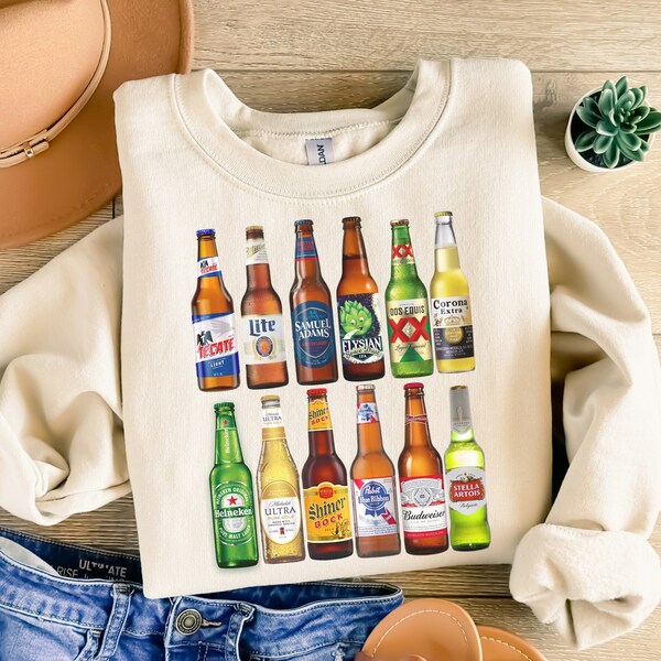 Beer Sweatshirt Etsy