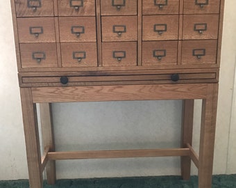 Card Catalog Etsy