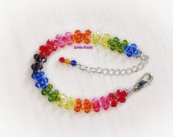 Sparkles Crystal Bracelet Tutorial PDF