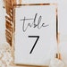 see more listings in the Table No. + Place Cards section