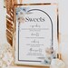 Gold Wedding Menu Template Printable Modern Menu Template - Etsy