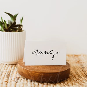 Buffet table card holders cheap