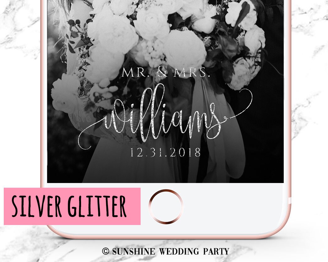 Wedding Snapchat Filter Wedding Snapchat Geofilter Wedding | Etsy