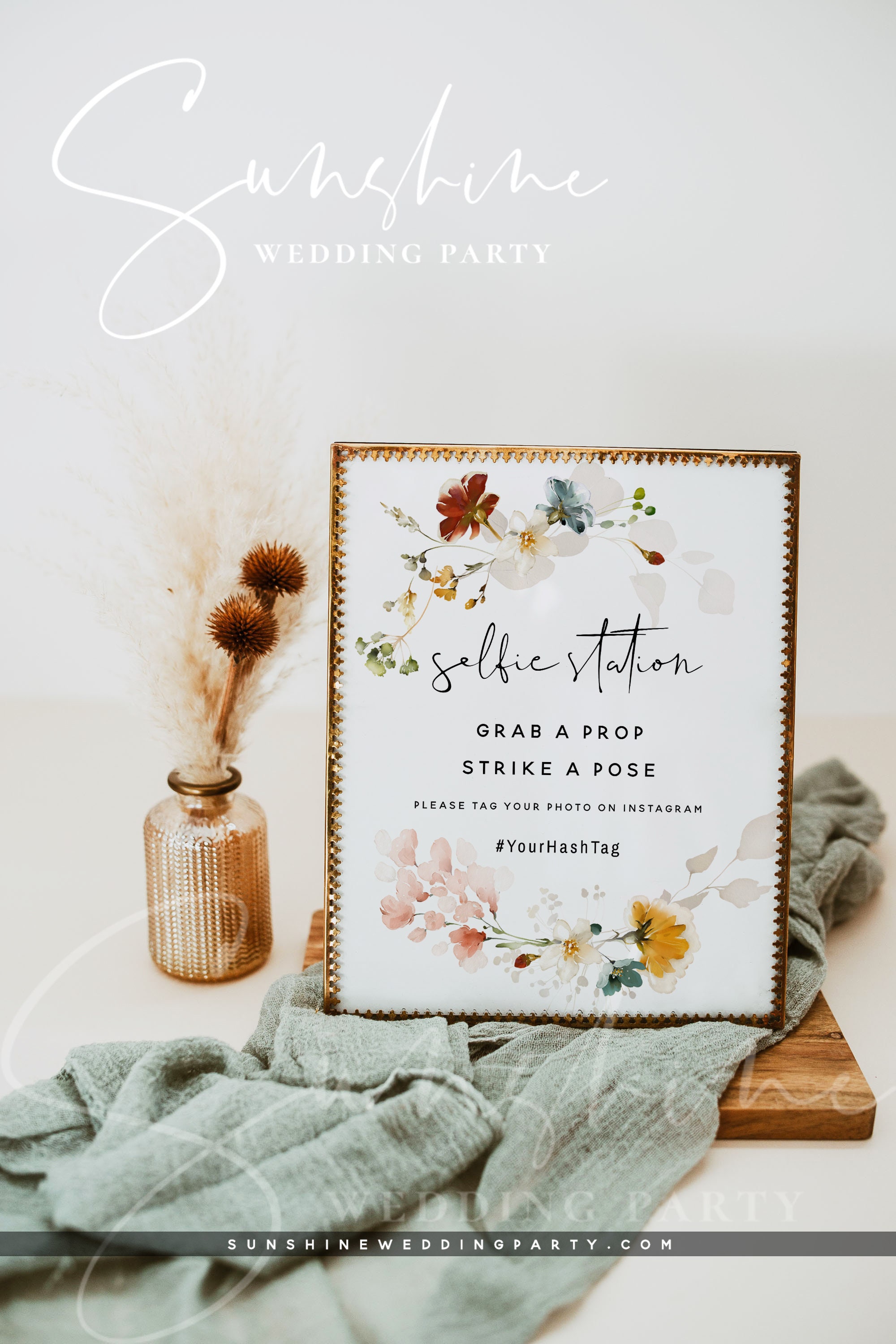 selfie-station-sign-template-garden-flowers-wedding-selfie-station