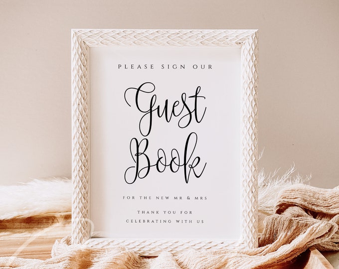 Guestbook Sign Wedding Guest Book Sign Printable Editable Wedding Guestbook sign Wedding Sign Wedding Signs Party signs Wedding R1