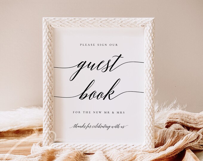 Wedding Guest Book Sign Template Printable Wedding Guest Book Signs Editable Guestbook Signs Rustic Guest Book Instant Download Templett R2