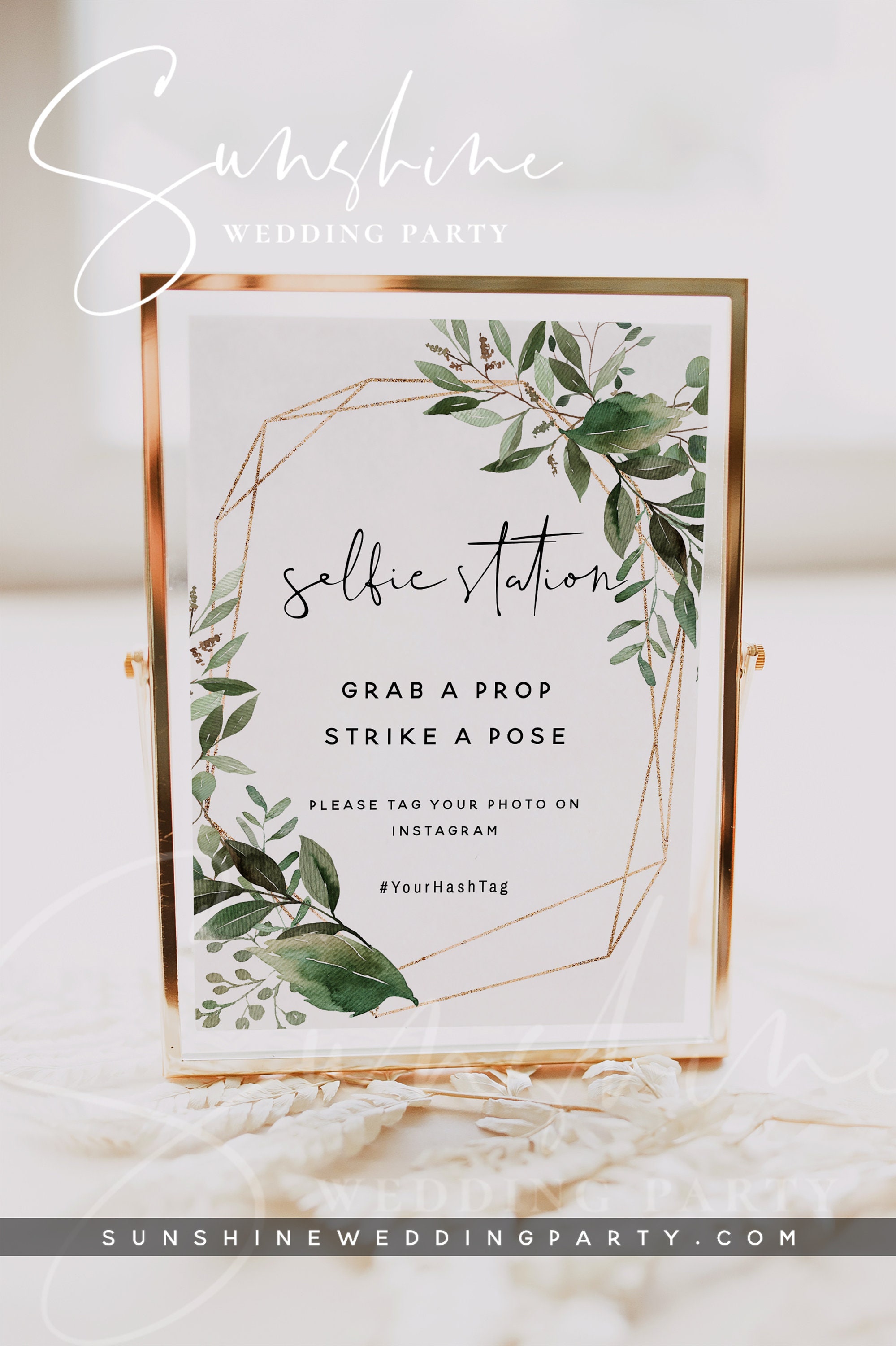 selfie-station-sign-greenery-wedding-selfie-station-sign-template