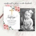 Baptism Invitation Template Fully Editable Baptism Invitation ...