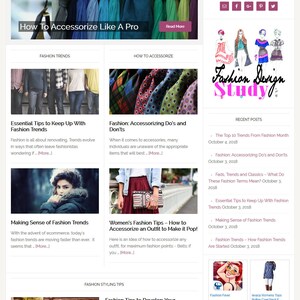 May include: A website offering fashion advice and tips, with articles on accessorising, fashion trends, and fashion styling tips. The website also features a video on the top ten fashion trends on a budget.